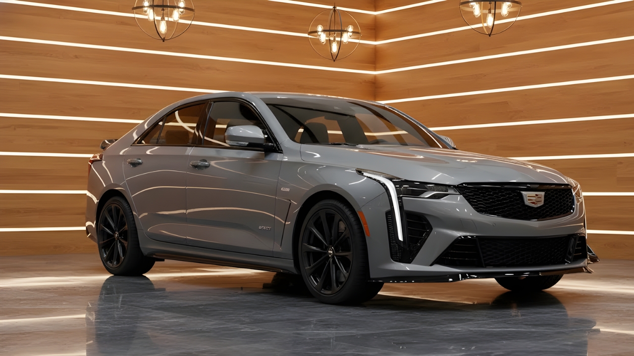 2026 Cadillac CT4-V Revealed: Sharp Precision, Strong Power, and Sporty Design
