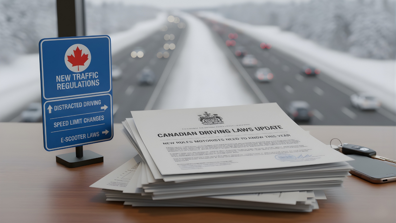 Canadian Driving Laws Update: New Rules Motorists Need to Know This Year