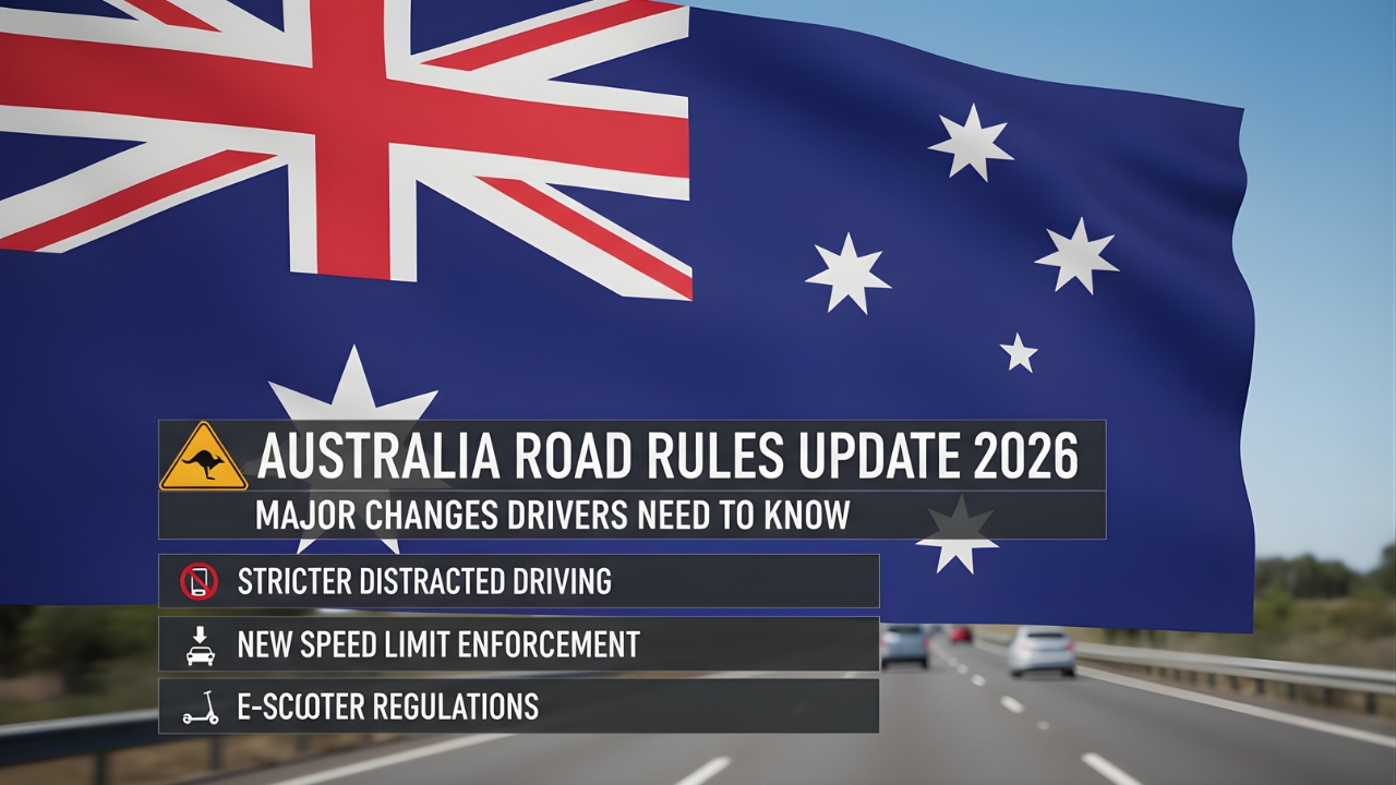 Australia Road Rules Update 2026: Major Changes Drivers Need to Know
