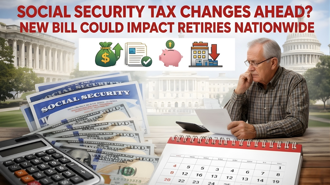 Social Security Tax Changes Ahead? New Bill Could Impact Retirees Nationwide