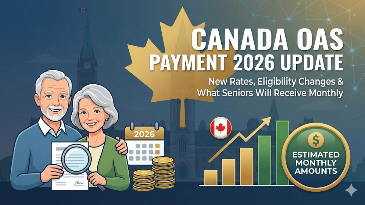 Canada OAS Payment 2026 Update: New Rates, Eligibility Changes & What Seniors Will Receive Monthly