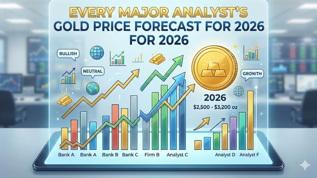 Every Major Analyst’s Gold Price Forecast for 2026: What the Experts Are Predicting