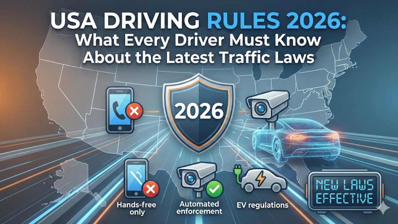 USA Driving Rules 2026: What Every Driver Must Know About the Latest Traffic Laws