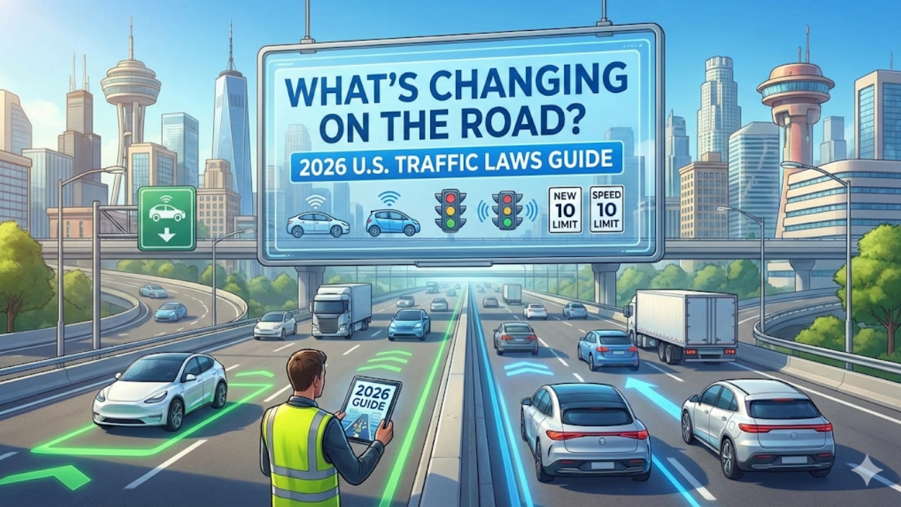 What’s Changing on the Road? 2026 U.S. Traffic Laws Guide